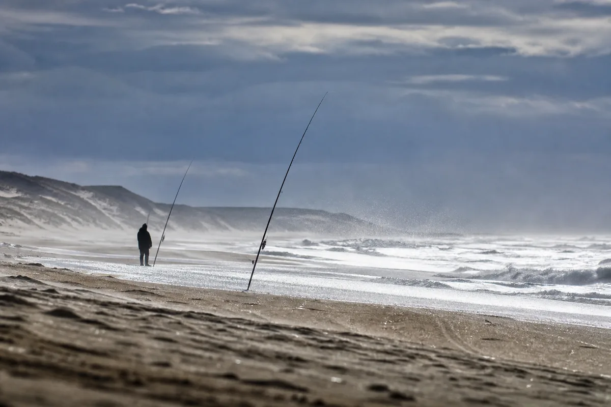 Surfcasting sur la côte landaise et médocaine